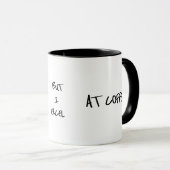 Grammar Humor and Coffee Funny Grammar Nerd Mug Tasse (VorderseiteRechts)