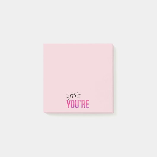 Grammar Karo Post-It-Notes Post-it Klebezettel (Vorderseite)