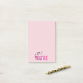 Grammar Karo Post-It-Notes Post-it Klebezettel (Auf Schreibtisch)