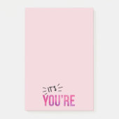 Grammar Karo Post-It-Notes Post-it Klebezettel (Vorderseite)