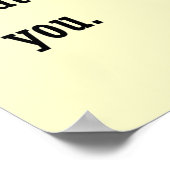 Grammar Lady beobachtet Postkarten Poster (Ecke)