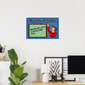 Grammar Lady Posters Poster (Heimbüro)