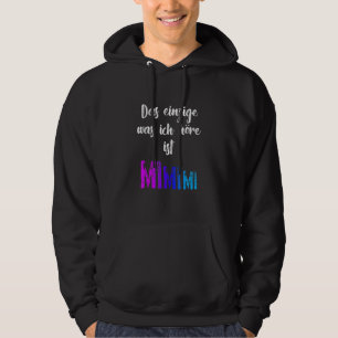 Grammar Meckern, der einzige Mimimi Hoodie