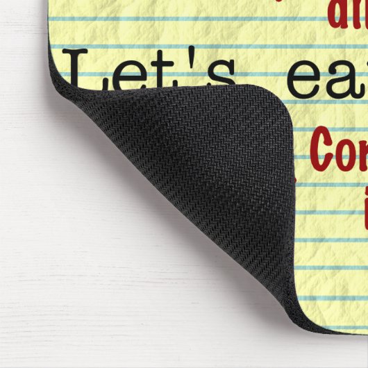 Grammar Mousepad (Ecke)