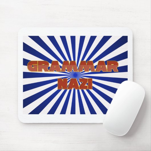 Grammar Nazi Mousepad (Mit Mouse)