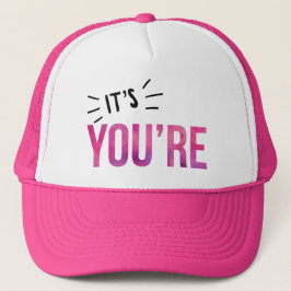 Grammar Police - Du bist Trucker Hat Truckerkappe