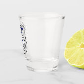 Grammar Police Shot Glass Schnapsglas (Rechts)