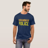 Grammar-Polizei T-Shirt (Vorne ganz)