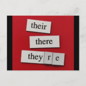 Grammar Postkarte (Vorderseite)