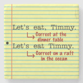 Grammar Steinuntersetzer (Vorderseite)