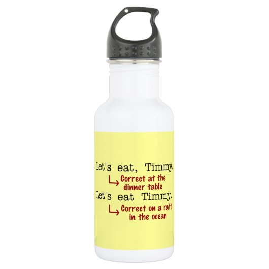 Grammar Trinkflasche (Vorderseite)