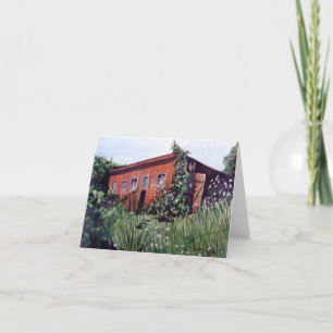 Grammas Huhn-Haus-Anmerkungs-Karte Karte