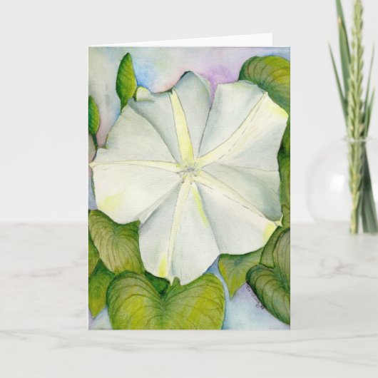 "Grammas Mond" - Kairos draußen fördern Karte (Vorderseite)