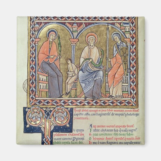 Grammatik, Dialekt und Rhetorik von "Satyricon" Magnet (Vorne)