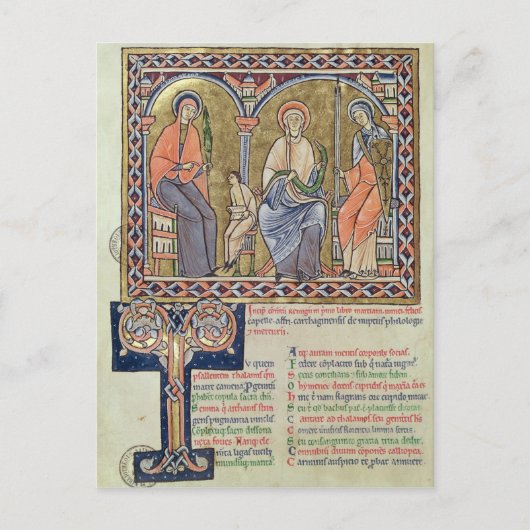 Grammatik, Dialekt und Rhetorik von "Satyricon" Postkarte (Vorderseite)