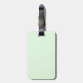 Grammatik-Eule sagt, wem Gepäckanhänger (Rückseite vertikal)