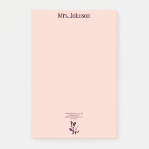 Grammatik-Guru Prosa-Kenner Leidenschaftlicher Erz Post-it Klebezettel