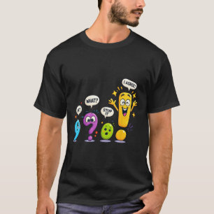Grammatik Interpunktion Lustiger Englischlehrer St T-Shirt