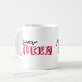 Grammatik-Königin Kaffeetasse (Vorderseite Links)