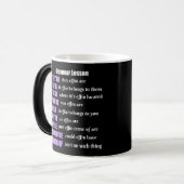 Grammatik-Lektions-Spaß sind sie ihre dort Verwandlungstasse (Vorderseite Links)