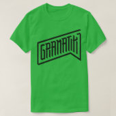 Grammatik (Logo) T-Shirt (Design vorne)