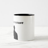 Grammatik-Patriot-Tasse Zweifarbige Tasse (Mittel)