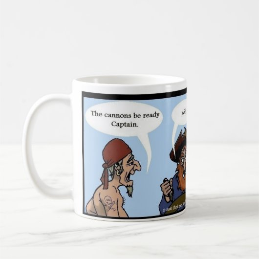 Grammatik-Piraten-Kaffee-Tasse Kaffeetasse (Links)