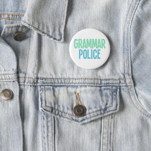 Grammatik-Polizei Button (Beispiel)