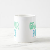 Grammatik-Polizei Kaffeetasse (Mittel)