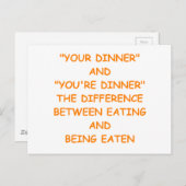 Grammatik Postkarte (Vorne/Hinten)