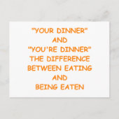 Grammatik Postkarte (Vorderseite)