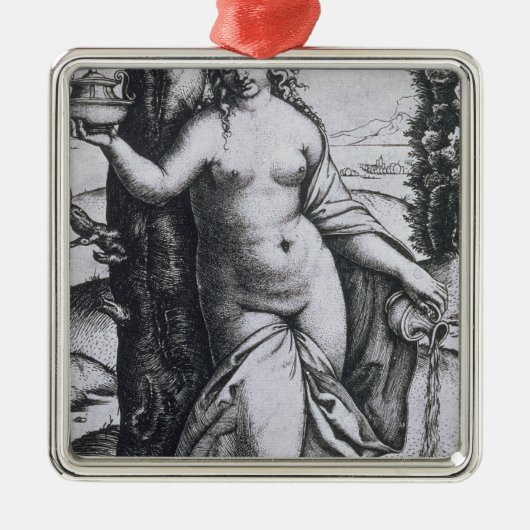 Grammatik Silbernes Ornament (Vorne)
