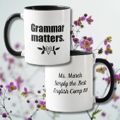 Grammatik | Sprachkenntnisse Kaffee-Tasse Tasse