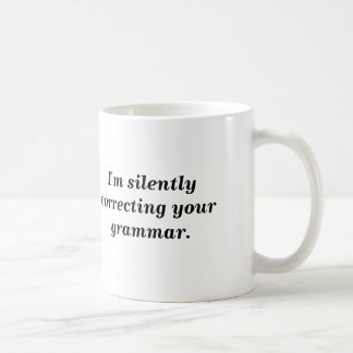 Grammatik-Tasse Kaffeetasse