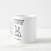 Grammatiklehrer Perfekt gestaltetes Satzdesign Kaffeetasse (Vorderseite Links)