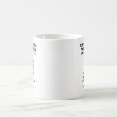 Grammatiklehrer Perfekt gestaltetes Satzdesign Kaffeetasse (Mittel)
