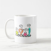 Grammatiklehrer Warten Sie Was Stoppen Sie Es Ich Kaffeetasse (Links)