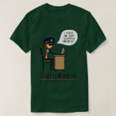 Grammatikpolizei 2 T-Shirt (Design vorne)