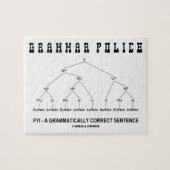 Grammatikpolizei (8-mal richtiger Satz in Buffalo) Puzzle (Horizontal)