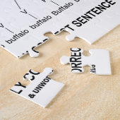 Grammatikpolizei (8-mal richtiger Satz in Buffalo) Puzzle (Seite)