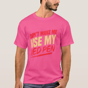 Grammatikpolizei Schule Englisch Lehrer Lehrer Leh T-Shirt