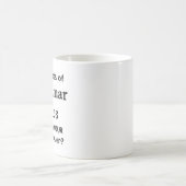 Grammatikregeln Kaffeetasse (Mittel)