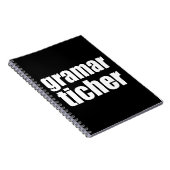 Grammatikscherz Notizblock (Rechte Seite)