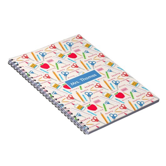 Grammer School Personalisiert Notepad Notizblock (Rechte Seite)