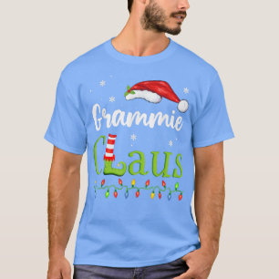 Grammie Claus Lustige Oma Santa Schlafanzug Weihna T-Shirt