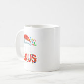 Grammie Claus Weihnachtsfamilie Matching Pajamas F Kaffeetasse (Vorderseite Links)