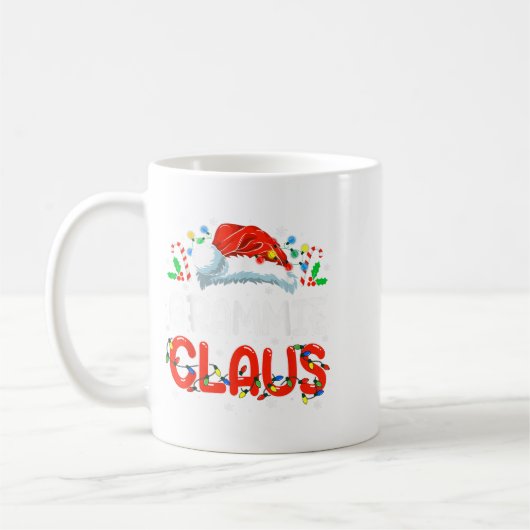 Grammie Claus Weihnachtsfamilie Matching Pajamas F Kaffeetasse (Links)