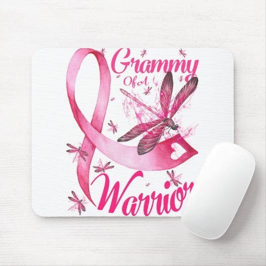 Grammie eines Brustkrebses eines kriegerischen Dra Mousepad (Mit Mouse)