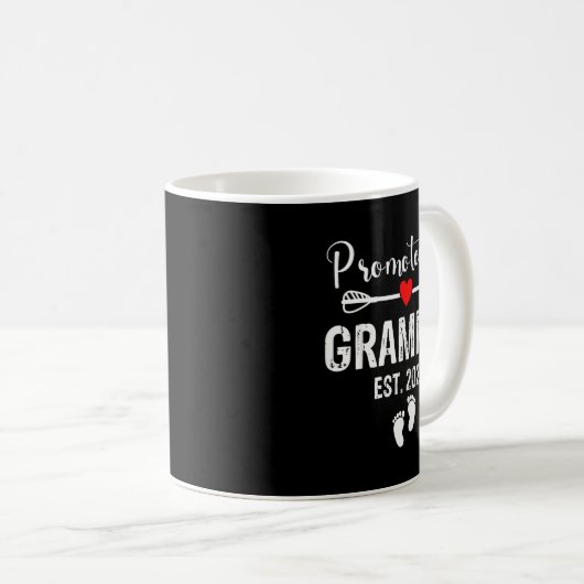 Grammie Est 2026 Promoted To Grammie 2026 For Gram Kaffeetasse (VorderseiteRechts)