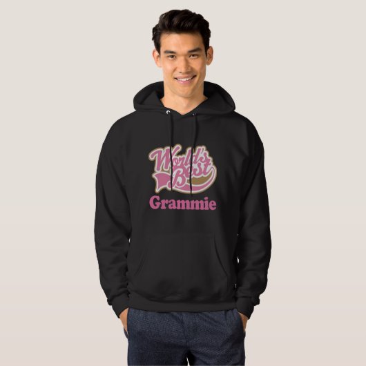 Grammie Geschenk-Rosa Hoodie (Vorne ganz)
